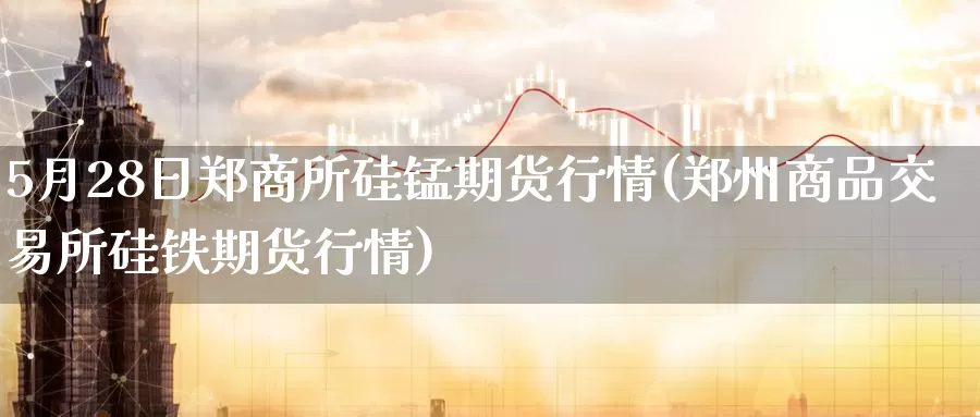 5月28日郑商所硅锰期货行情(郑州商品交易所硅铁期货行情)_https://qh.wpmee.com_纳指期货直播室_第1张