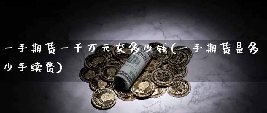 一手期货一千万元交多少钱(一手期货是多少手续费)_https://qh.wpmee.com_期货直播间_第1张