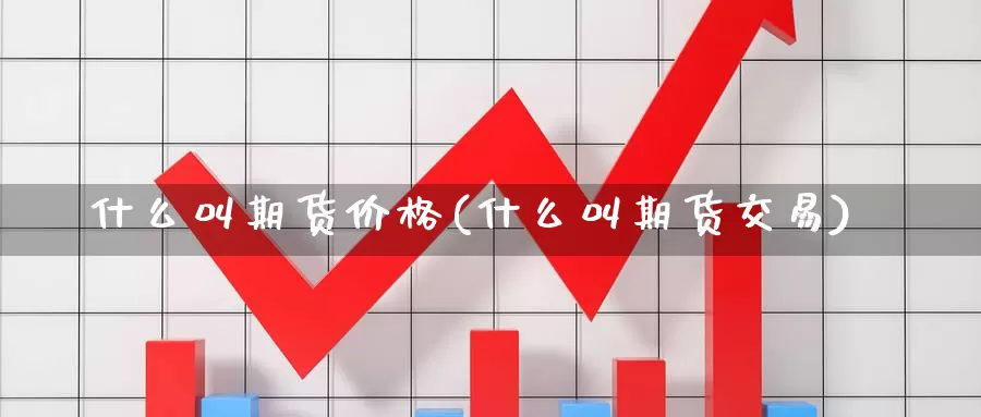 什么叫期货价格(什么叫期货交易)_https://qh.wpmee.com_原油期货_第1张