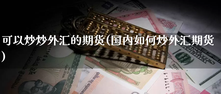 可以炒炒外汇的期货(国内如何炒外汇期货)_https://qh.wpmee.com_期货科普_第1张