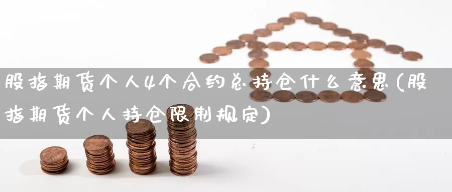 股指期货个人4个合约总持仓什么意思(股指期货个人持仓限制规定)_https://qh.wpmee.com_国际期货_第1张