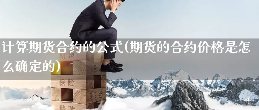 计算期货合约的公式(期货的合约价格是怎么确定的)_https://qh.wpmee.com_纳指期货直播室_第1张