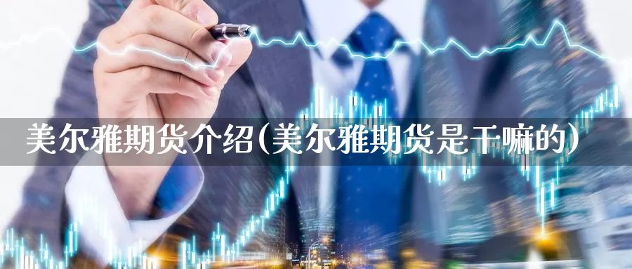 美尔雅期货介绍(美尔雅期货是干嘛的)_https://qh.wpmee.com_黄金期货_第1张