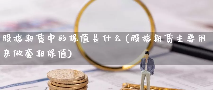 股指期货中的保值是什么(股指期货主要用来做套期保值)_https://qh.wpmee.com_恒指期货_第1张