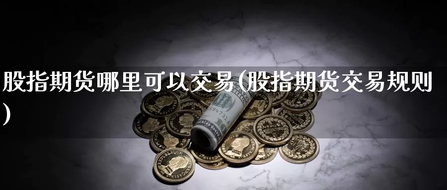 股指期货哪里可以交易(股指期货交易规则)_https://qh.wpmee.com_国际期货_第1张