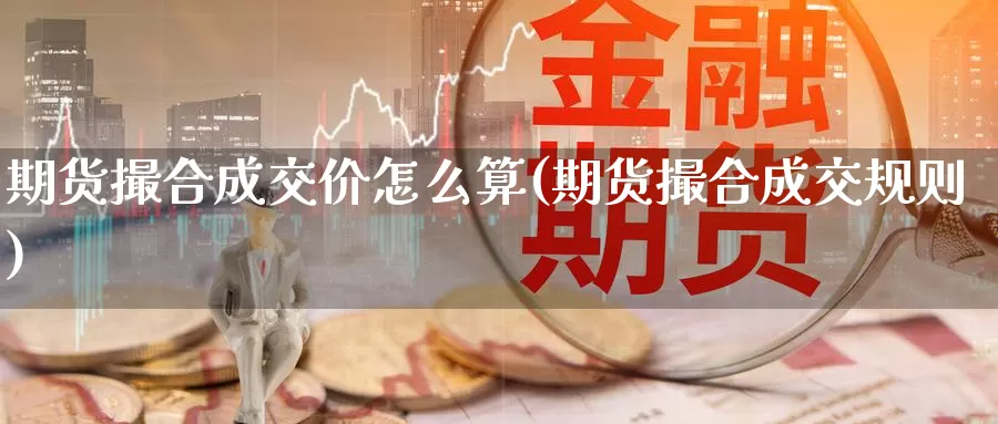 期货撮合成交价怎么算(期货撮合成交规则)_https://qh.wpmee.com_国际期货_第1张