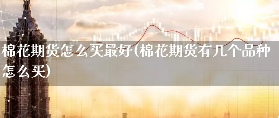 棉花期货怎么买最好(棉花期货有几个品种怎么买)_https://qh.wpmee.com_期货科普_第1张