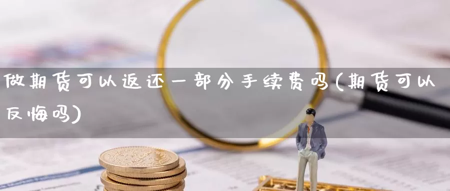 做期货可以返还一部分手续费吗(期货可以反悔吗)_https://qh.wpmee.com_黄金期货直播间_第1张