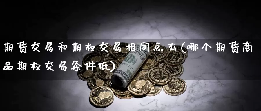 期货交易和期权交易相同点有(哪个期货商品期权交易条件低)_https://qh.wpmee.com_恒指期货_第1张