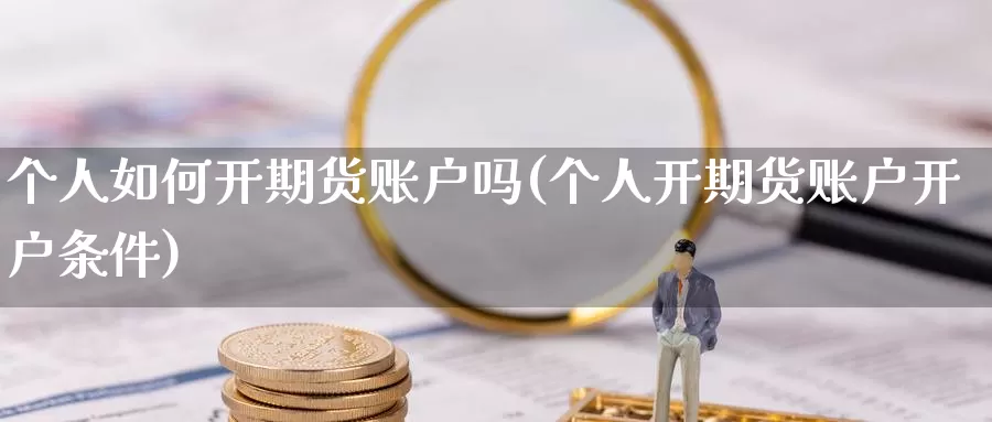 个人如何开期货账户吗(个人开期货账户开户条件)_https://qh.wpmee.com_黄金期货直播间_第1张