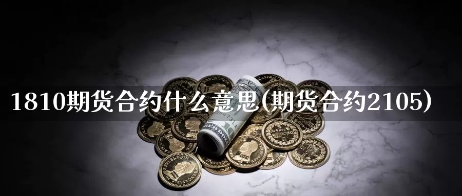 1810期货合约什么意思(期货合约2105)_https://qh.wpmee.com_恒指期货_第1张