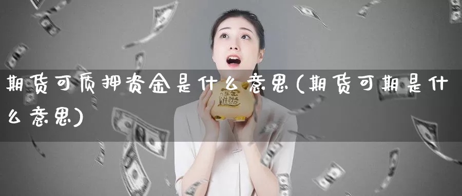 期货可质押资金是什么意思(期货可期是什么意思)_https://qh.wpmee.com_原油期货直播间_第1张