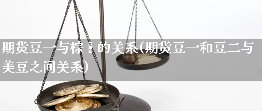 期货豆一与棕榈的关系(期货豆一和豆二与美豆之间关系)_https://qh.wpmee.com_原油期货_第1张