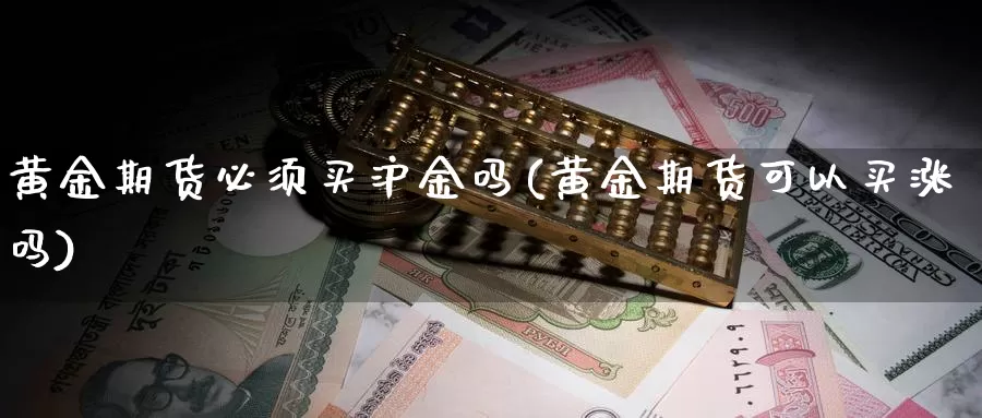 黄金期货必须买沪金吗(黄金期货可以买涨吗)_https://qh.wpmee.com_恒指期货_第1张