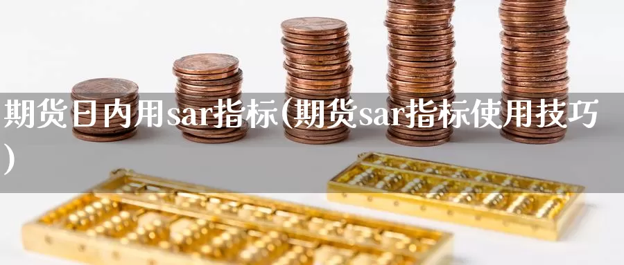 期货日内用sar指标(期货sar指标使用技巧)_https://qh.wpmee.com_期货科普_第1张