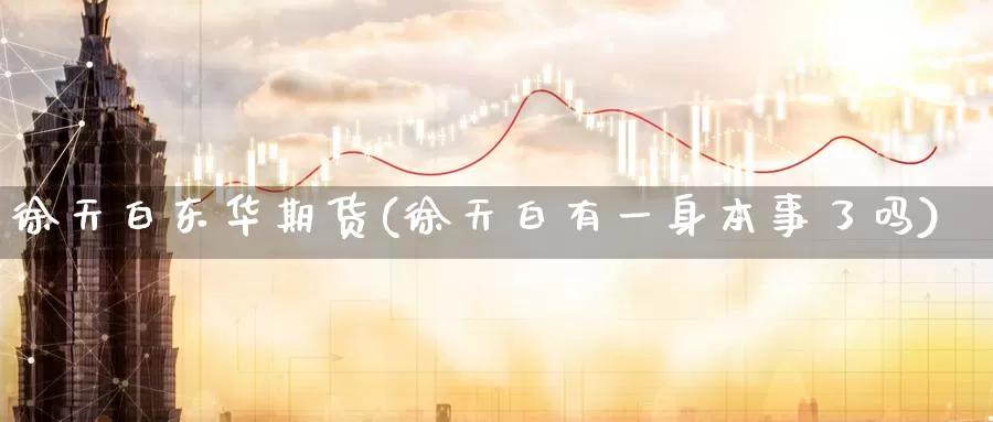 徐天白东华期货(徐天白有一身本事了吗)_https://qh.wpmee.com_黄金期货直播间_第1张