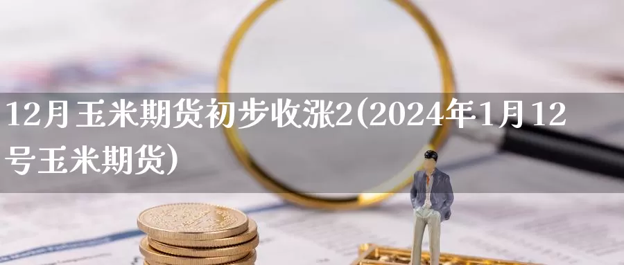 12月玉米期货初步收涨2(2024年1月12号玉米期货)_https://qh.wpmee.com_国际期货_第1张